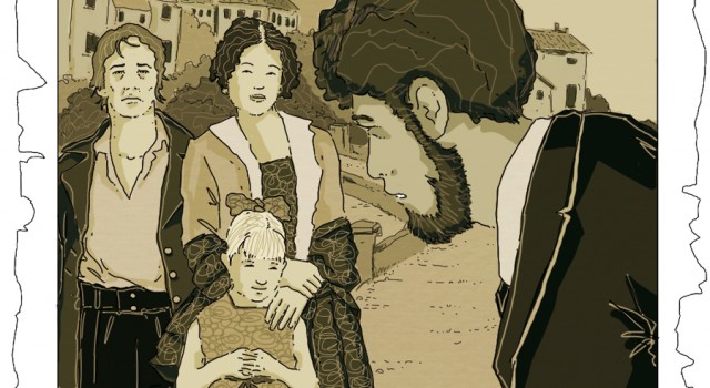 fu-mattia-pascal-pirandello-classico-fumetto-fumetti-libri-classici-graphic-novel-tuttolibri-la-stampa-newspaper-fabio-delvo-delvox-illustrations-illustrazioni-publishing-vignetta6