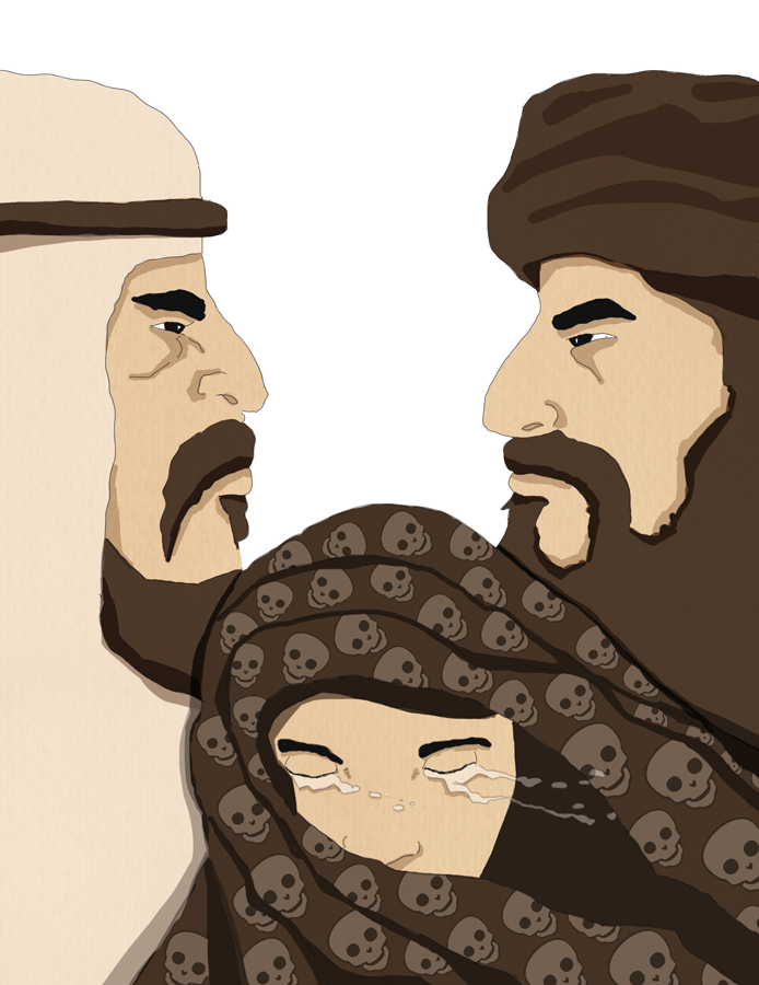 yemen-riad-teheran-illustrations-conceptual-fabio-delvo-delvox-la-stampa-inedita-17-giugno-2018