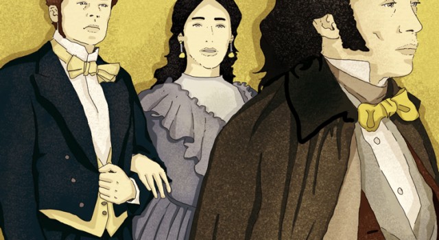 cime-tempestose-wuthering-height-emily-bronte-classico-fumetti-romanzo-libri-graphic-novel-tuttolibri-la-stampa-newspaper-fabio-delvo-delvox-illustrations-illustrazioni-publishing